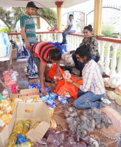 Berice chapter food donation