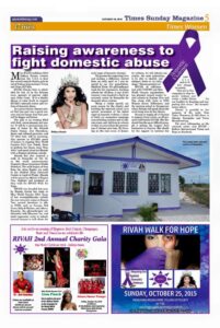 awareness to dv newspaper