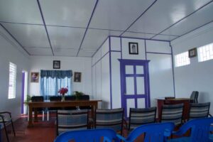 rivah inside the office